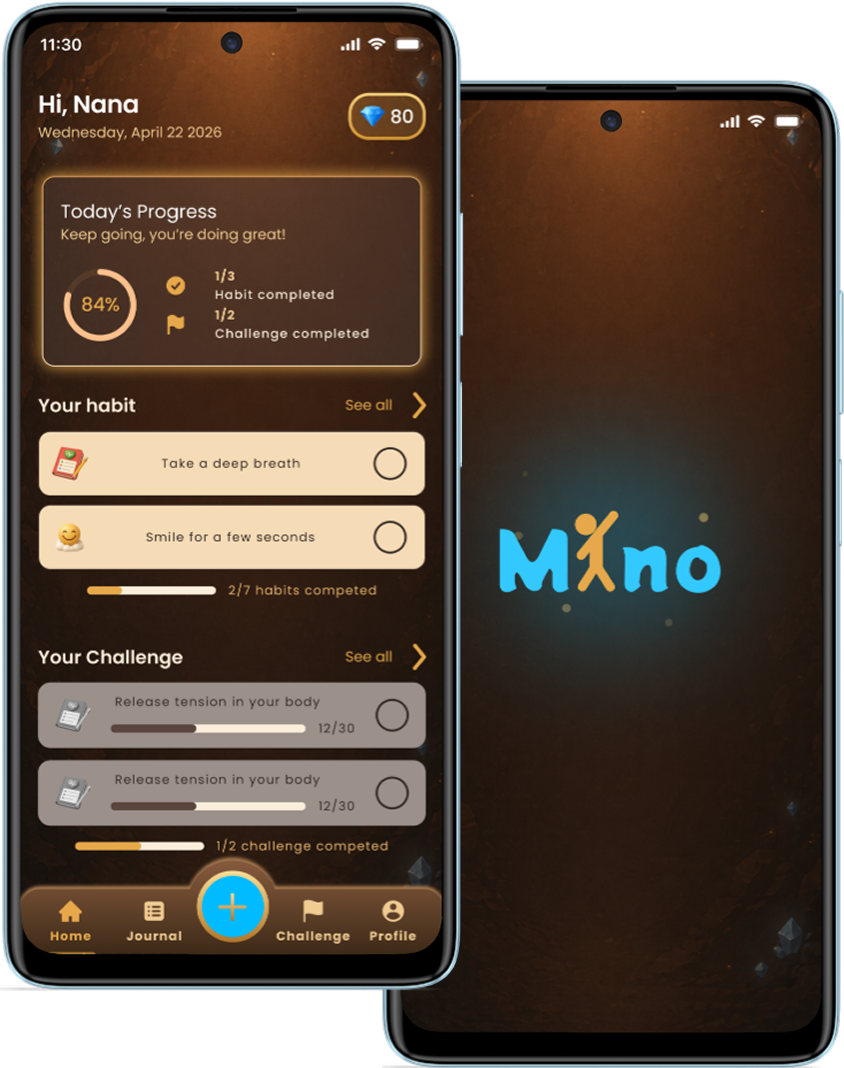 Mino App on Phones
